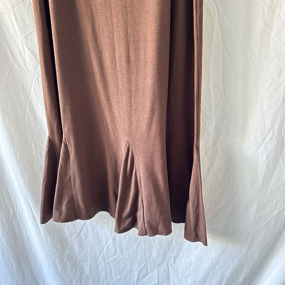 90s Vintage Fairy Skirt Medium Asymetrical Earthy Goblin Flowy Maxi Grunge Y2k - Picture 2 of 8